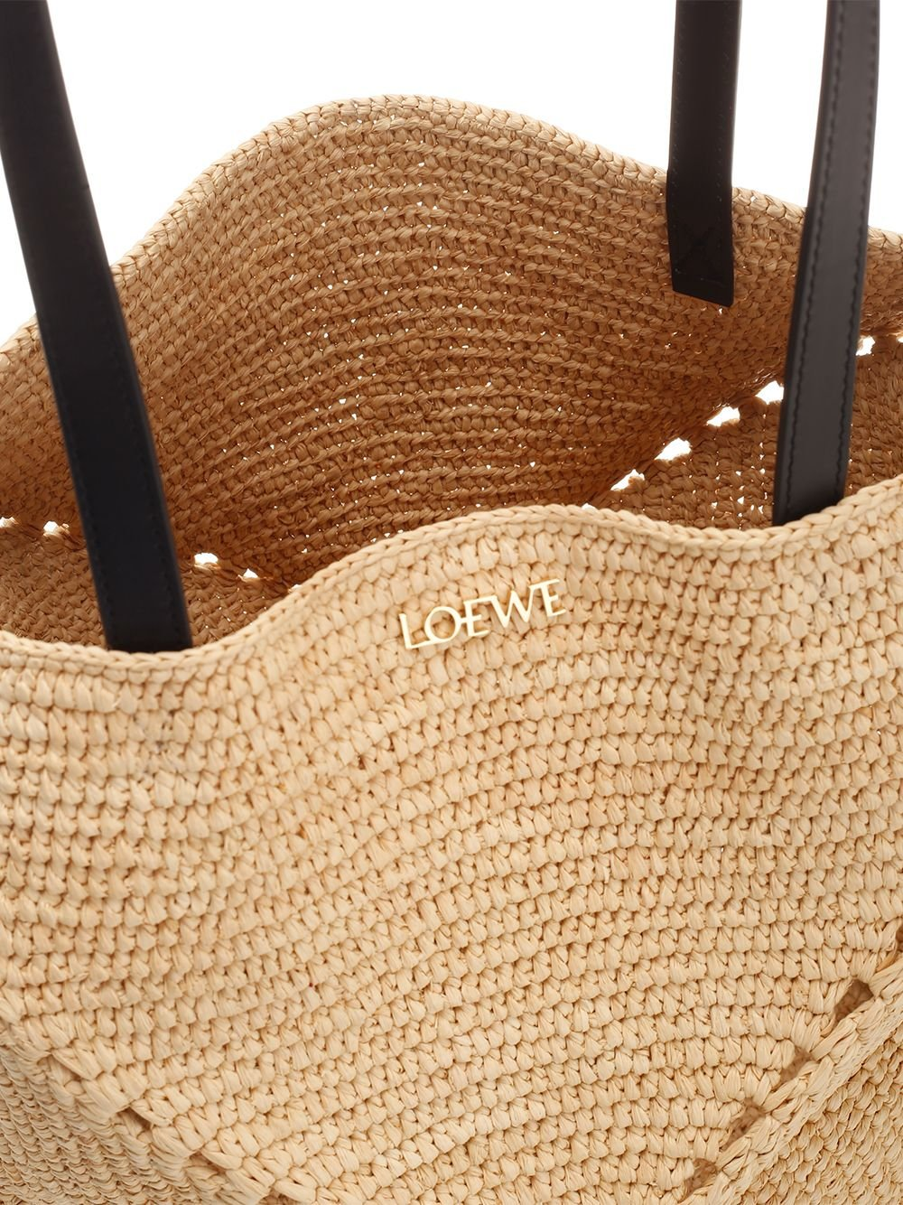 Woven Raffia Shoulder Bag