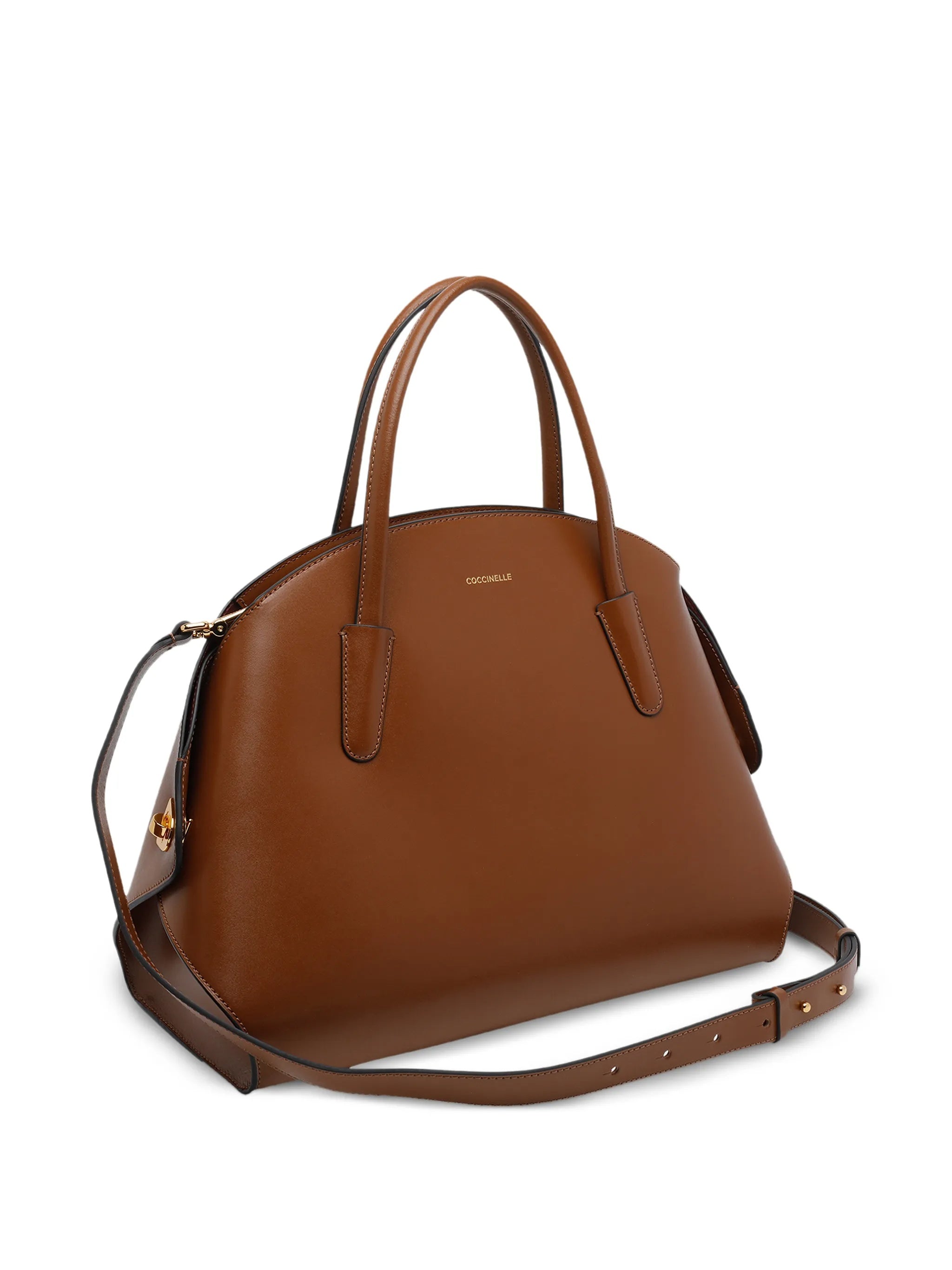 Tylde Calf Leather Dome Handbag