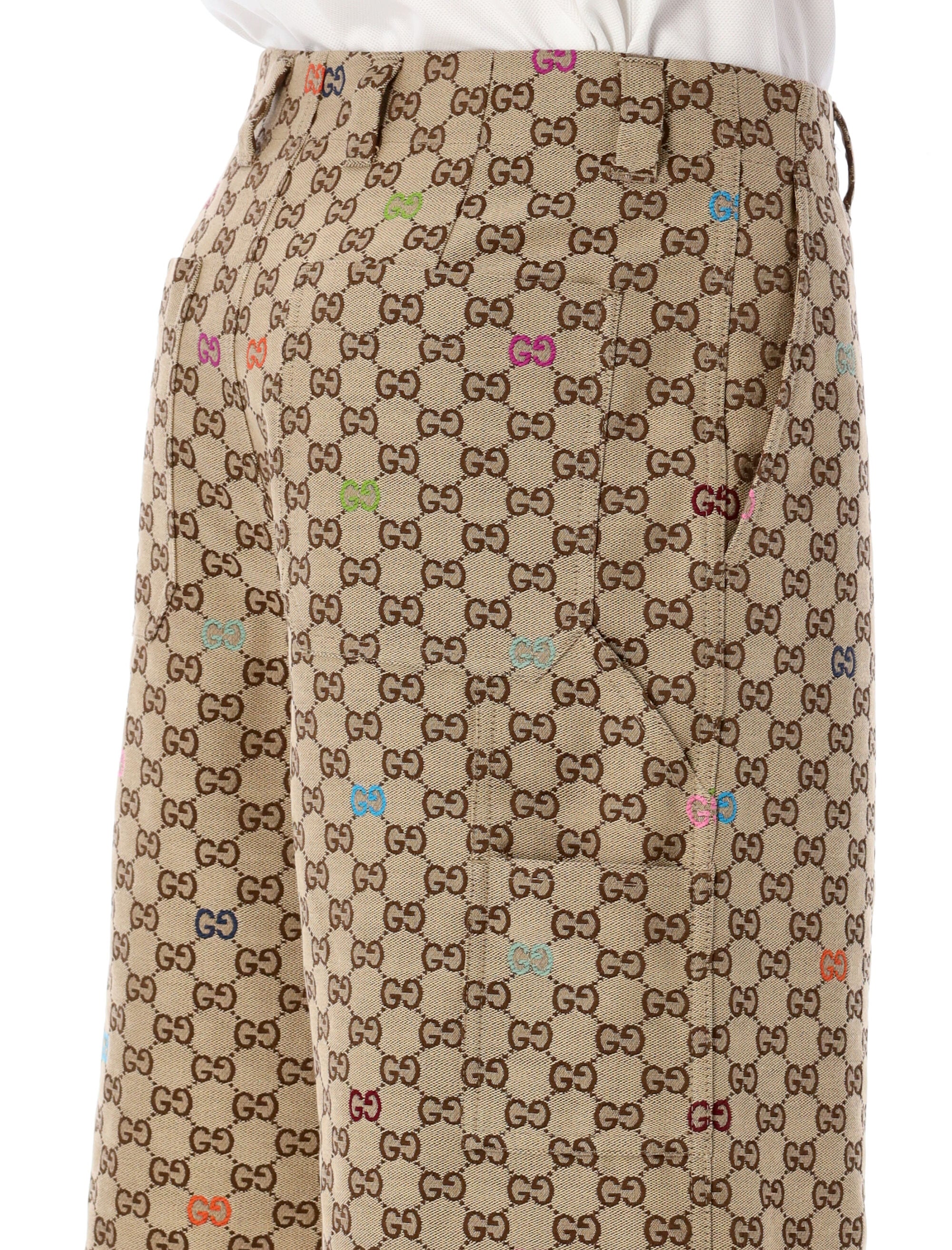 Gg Canvas Shorts