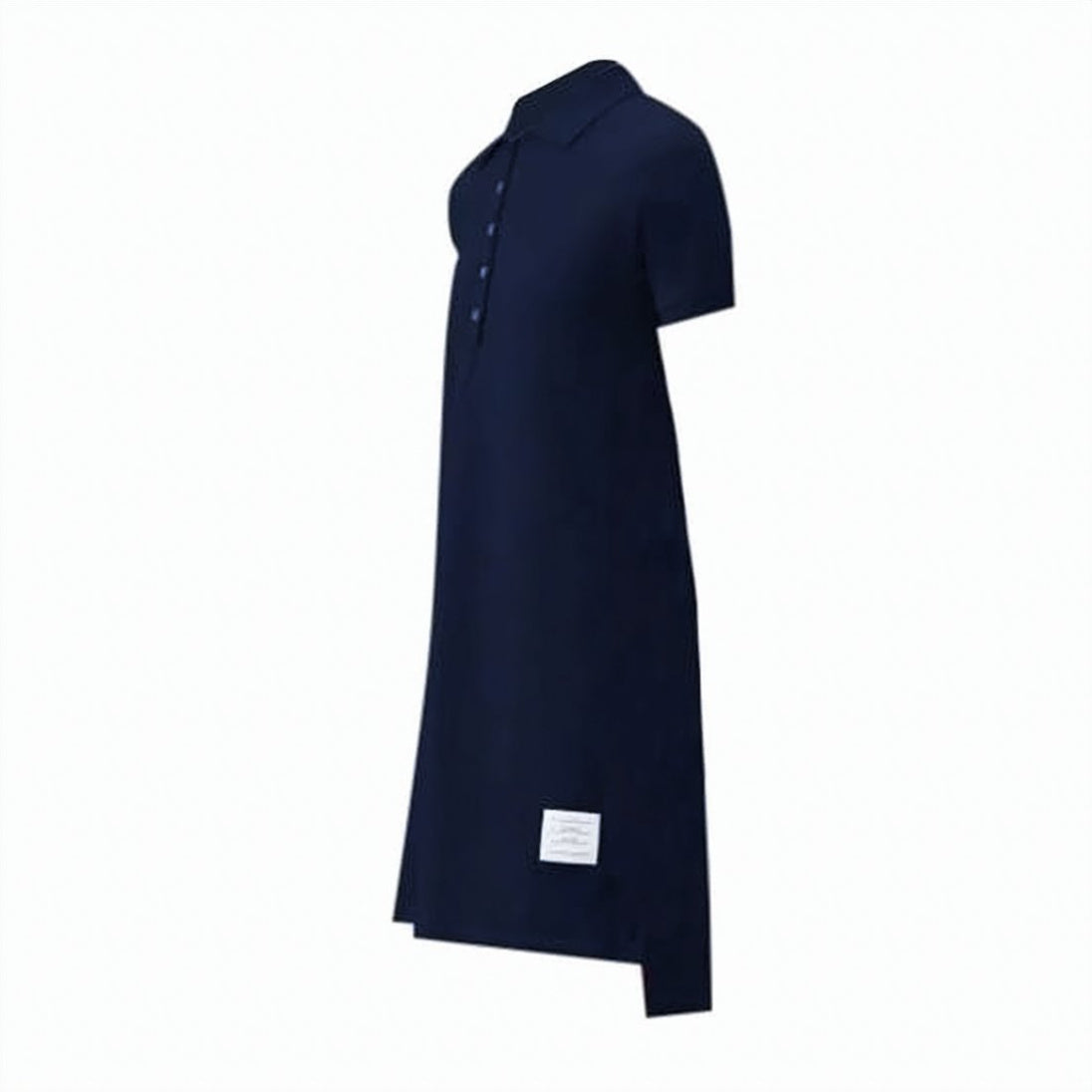 Polo-Inspired Midi Dress