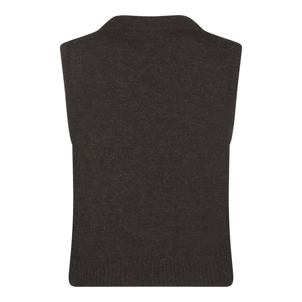 Black Sand Wool Blend Knitwear