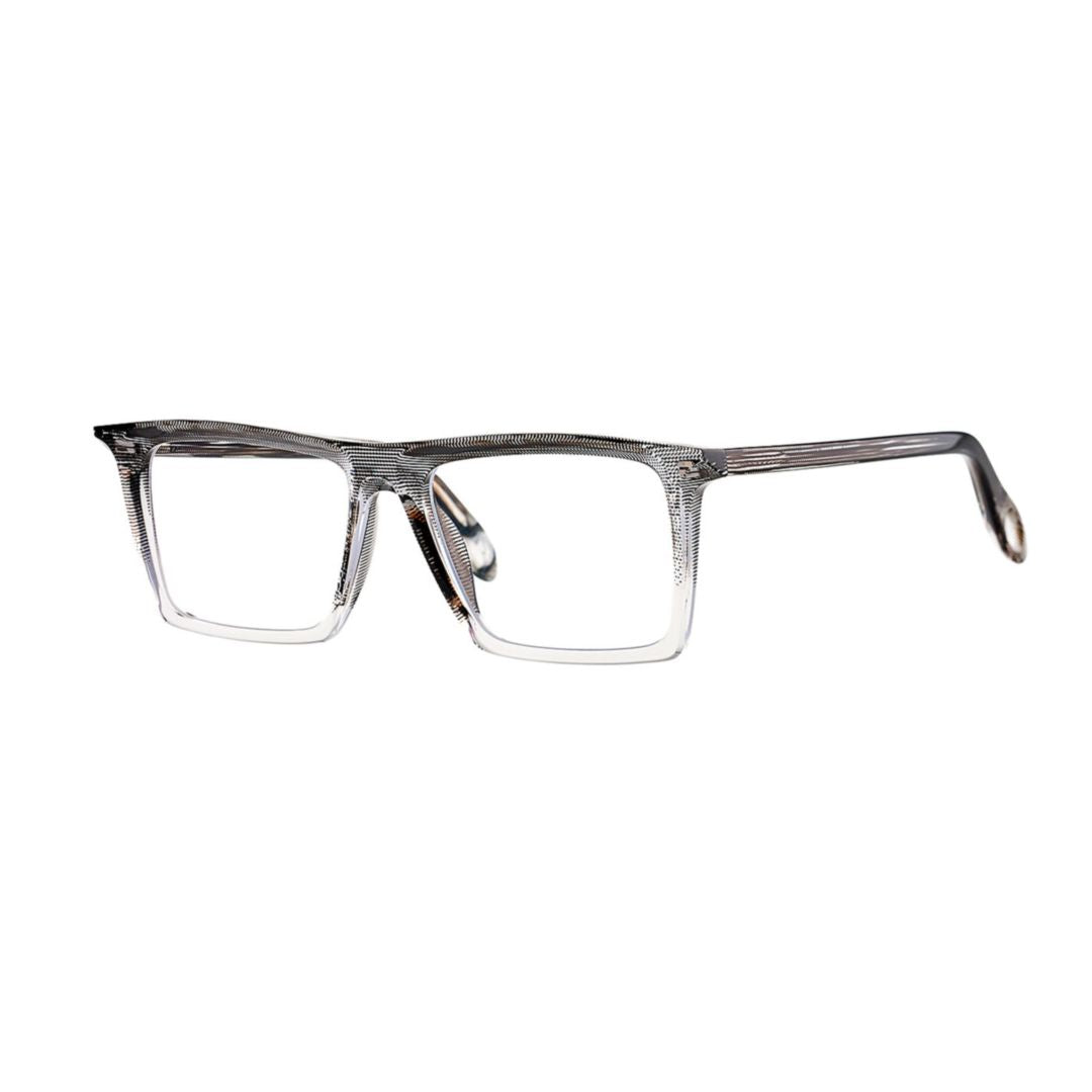 Alba 001 Panty+Transparent Transparent Gradient Acetate Eyeglasses with Rectangular Lenses
