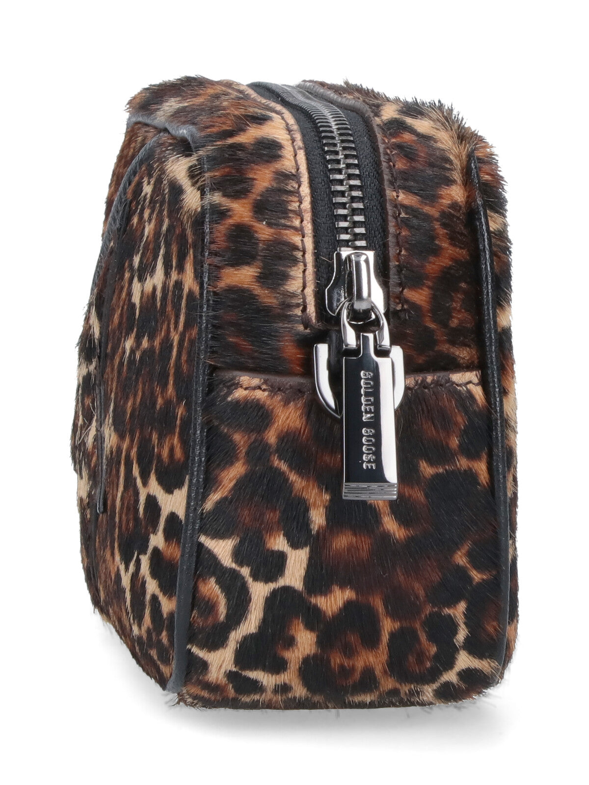 Medium Brown Leather Bag With Structured Silhouette