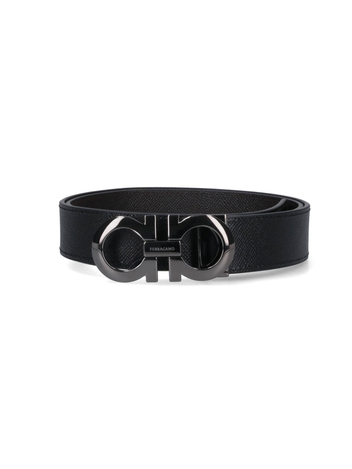 Reversible Calf Leather Ferragamo Belt