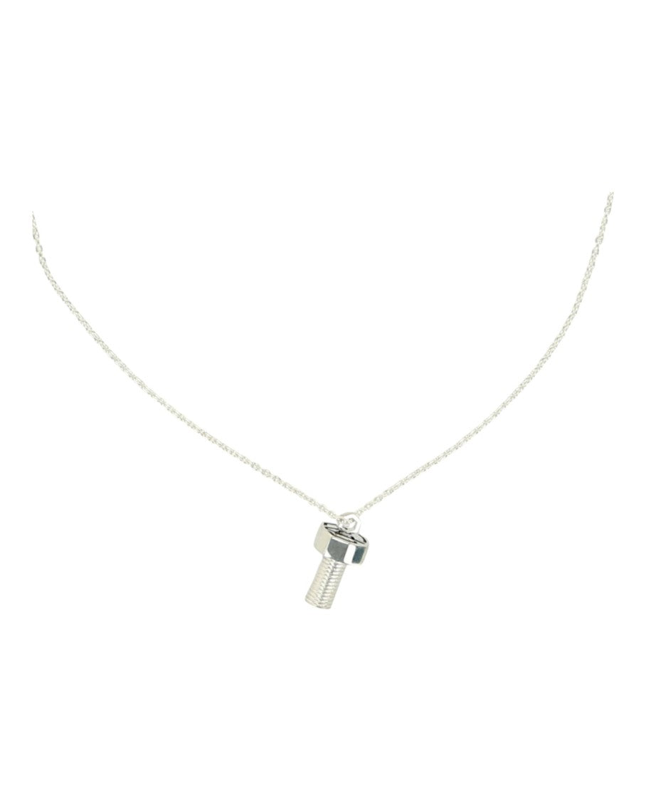 Bolt Charm Necklace With Intricate Detailing