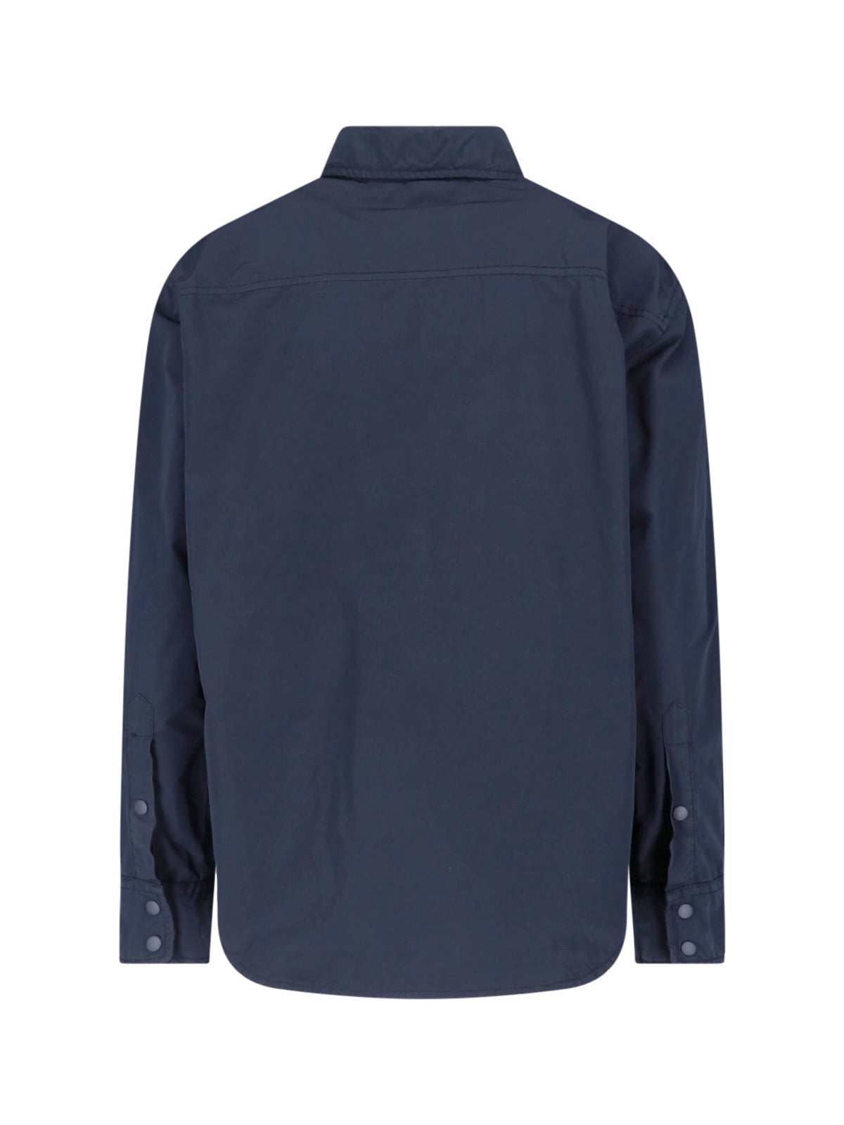 Dark Navy Relaxed Fit Flap Shirt