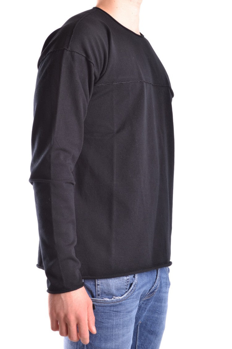Relaxed Fit Black Knitwear Sweater
