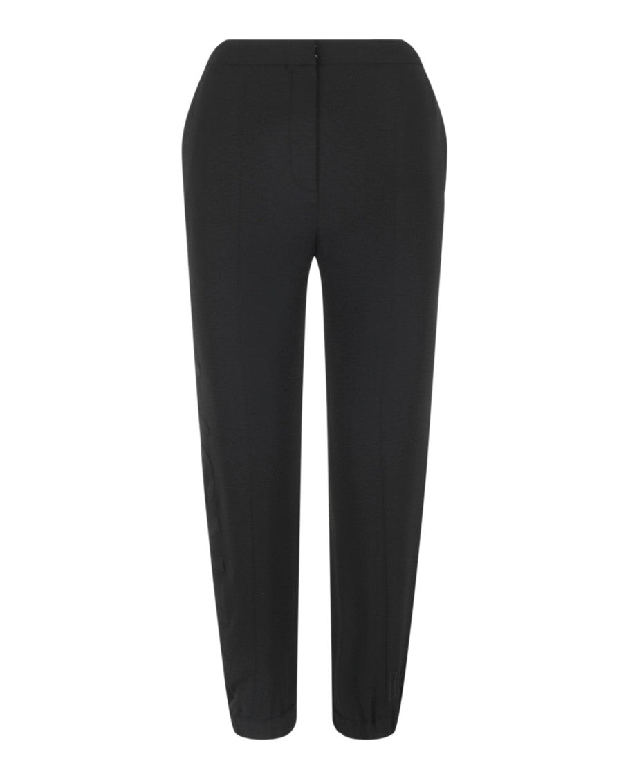 Embroidered Logo Trousers