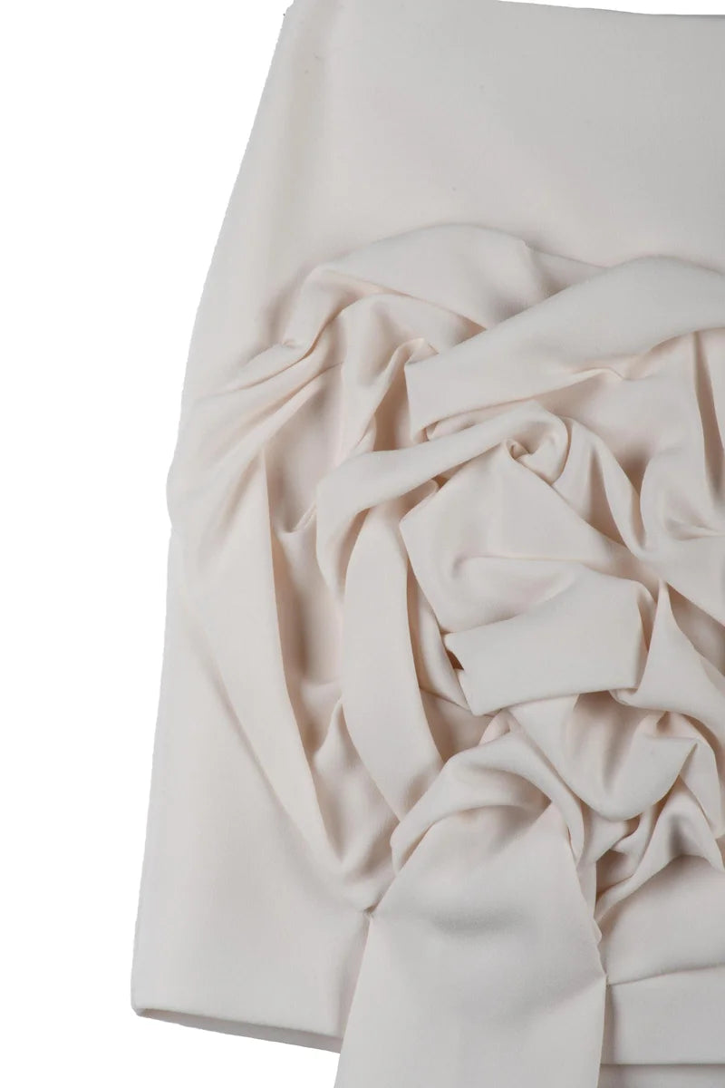 Zulia Miniskirt - White