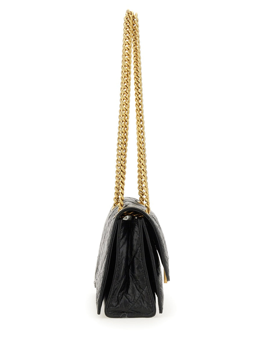 Compact Rectangular Shoulder Bag with Detachable Strap