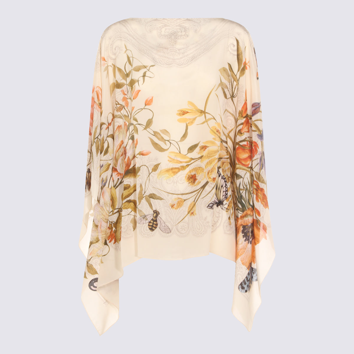 White Silk Top