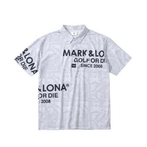 Short-Sleeve Polo Shirt with Graphic Motif and Classic Collar