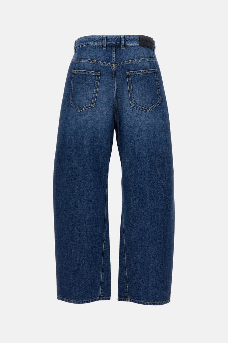 Wide Leg Denim Jeans