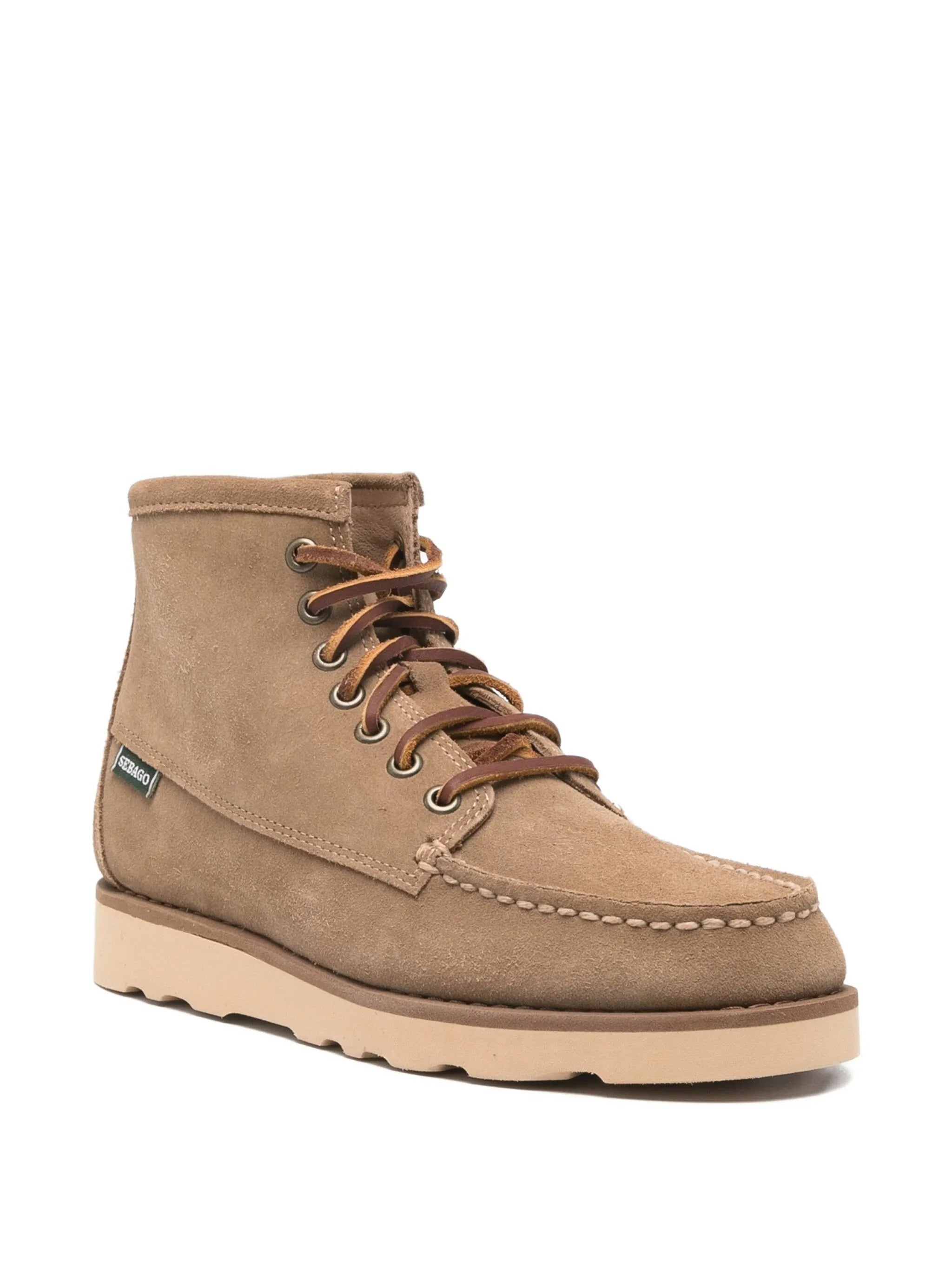 Brown Tala Mid Suede Ankle Boots