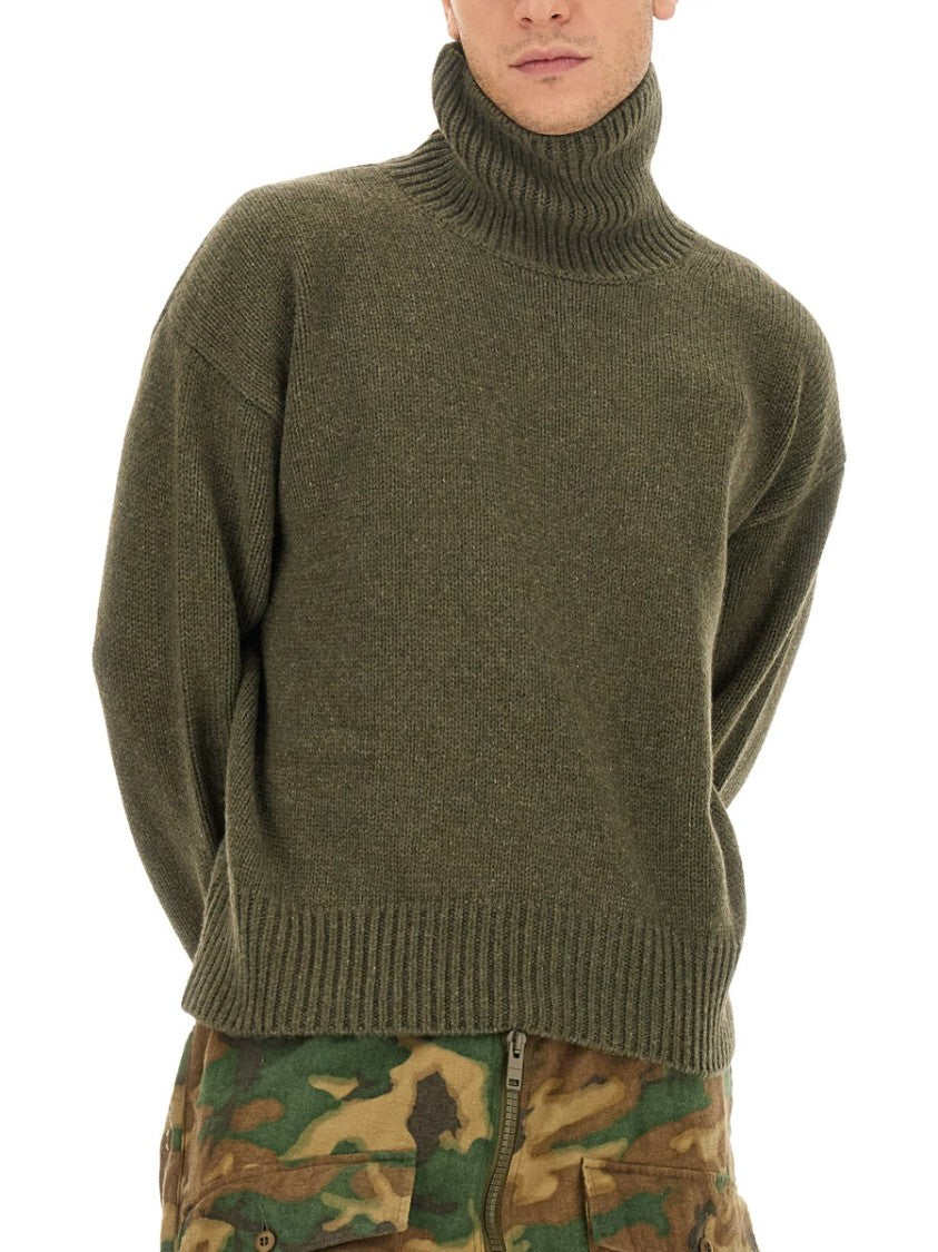 High Turtleneck Oversize Shirt