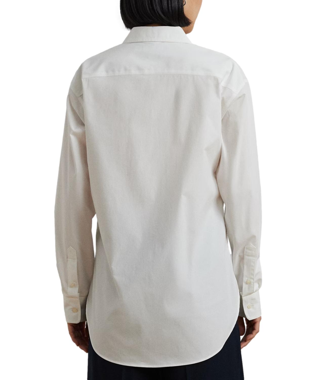 White Kotta Long Sleeve Button Shirt