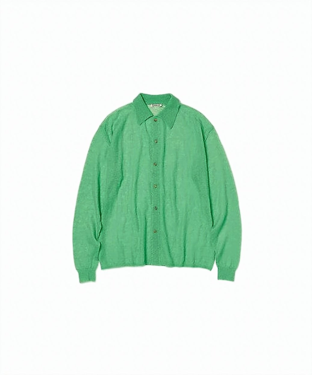 Soft Button-Up Cardigan with Classic Collar