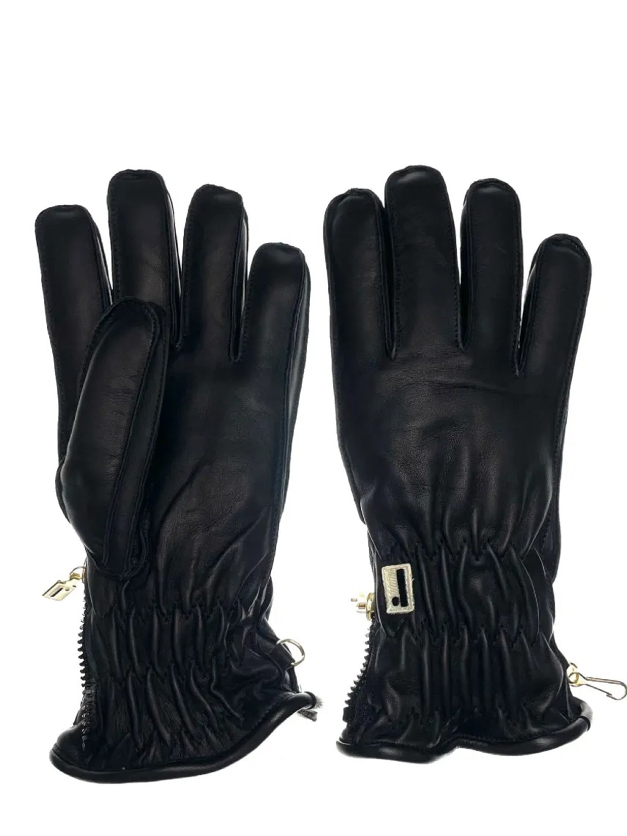 Peccary Opossuy Smooth Leather Gloves
