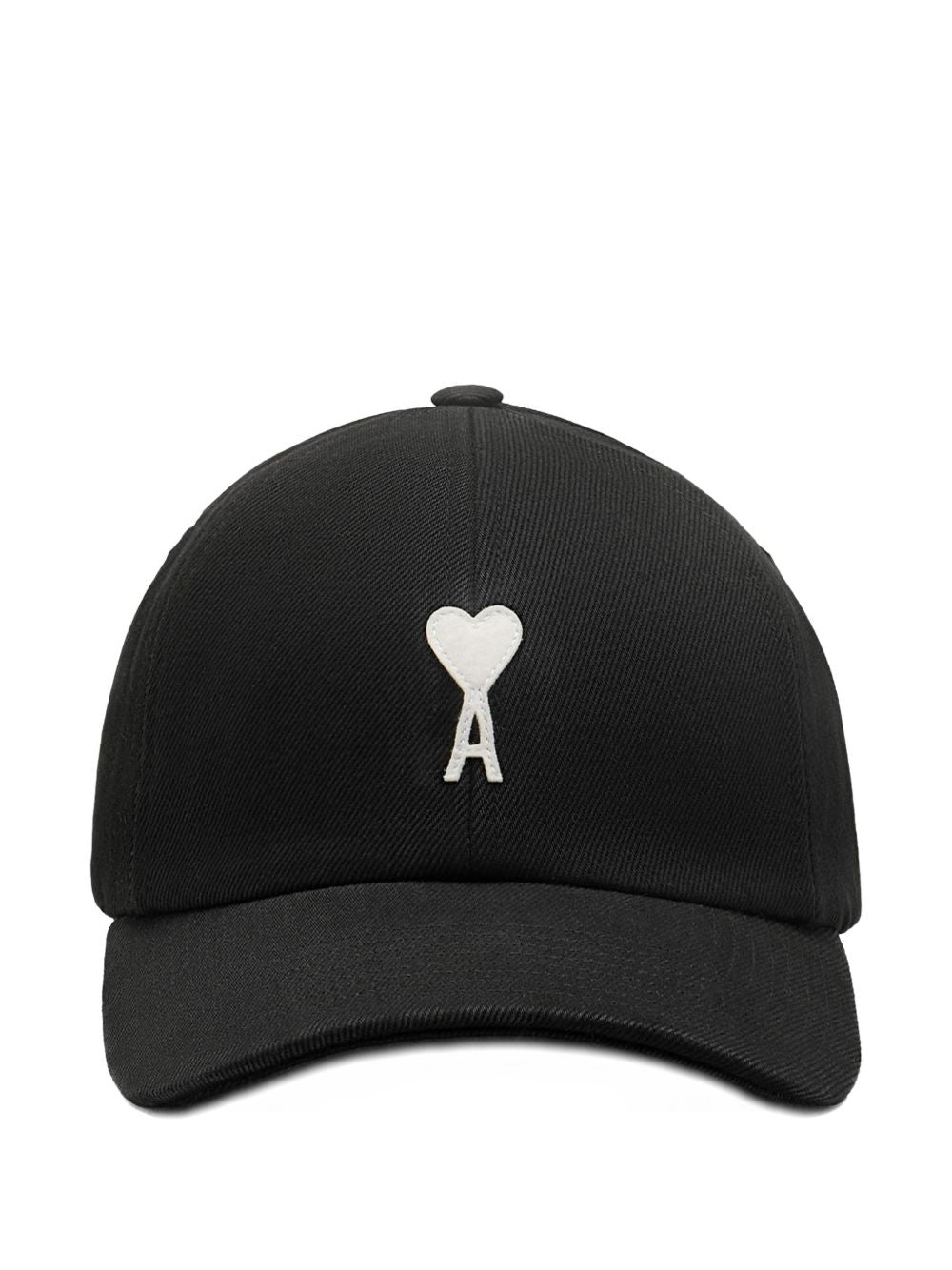 Curved Brim Black Baseball Cap
