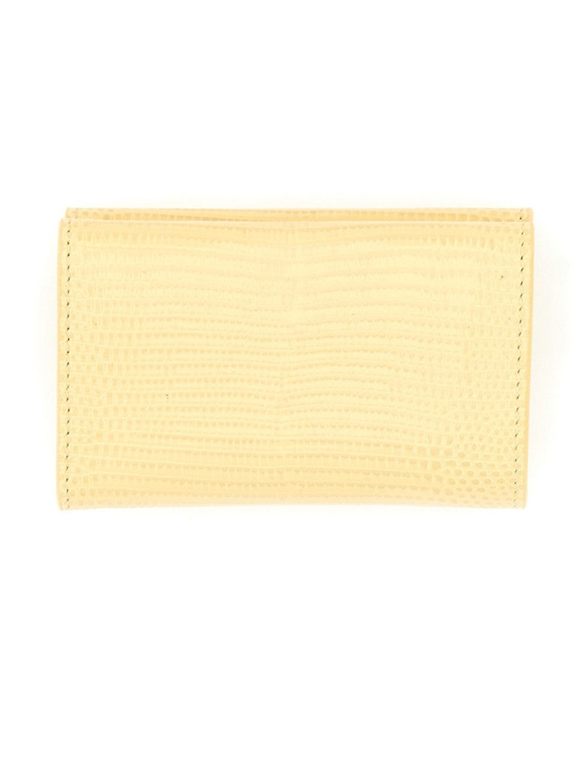 "Baby" Textured Leather Wallet