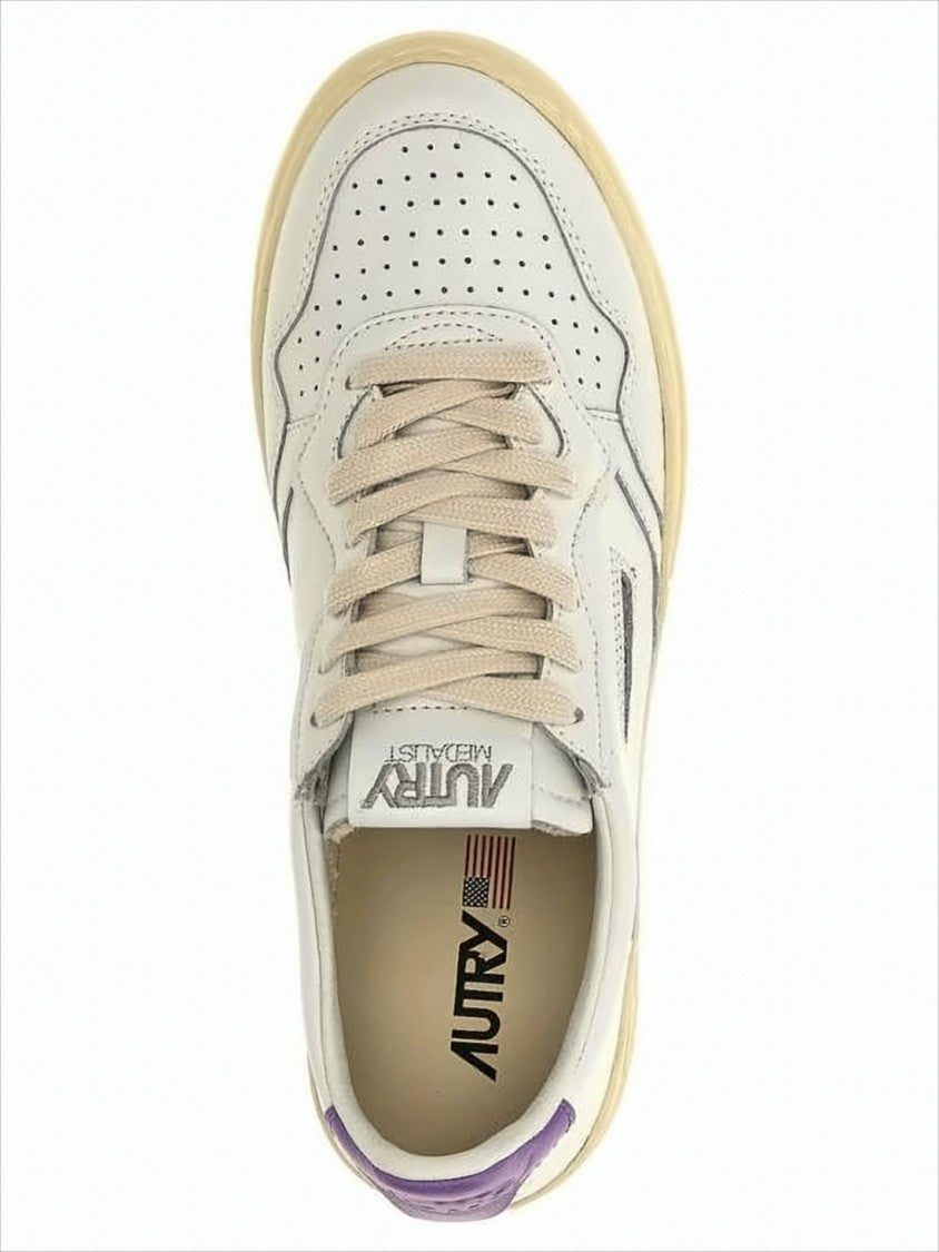 Smooth Leather Low-Top Sneakers
