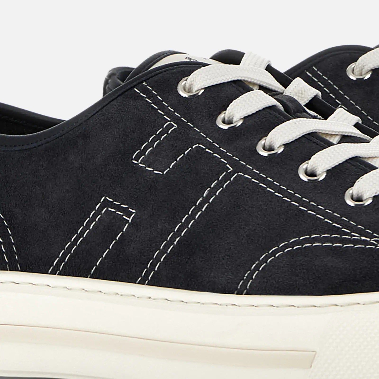 H691 Allacciato H Cuciture Sneakers in Blue