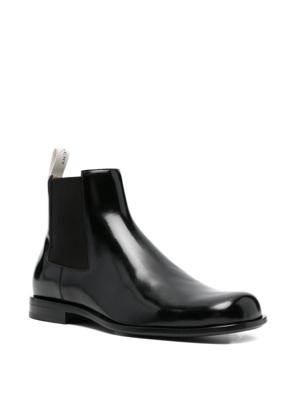 Black Square Toe Boots