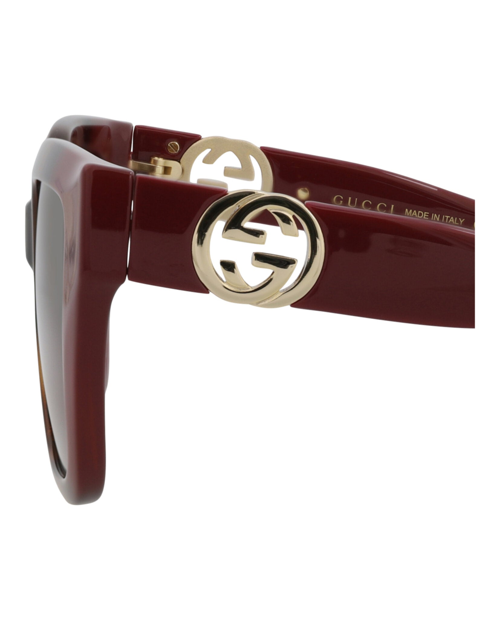 Square-Frame Injection Sunglasses