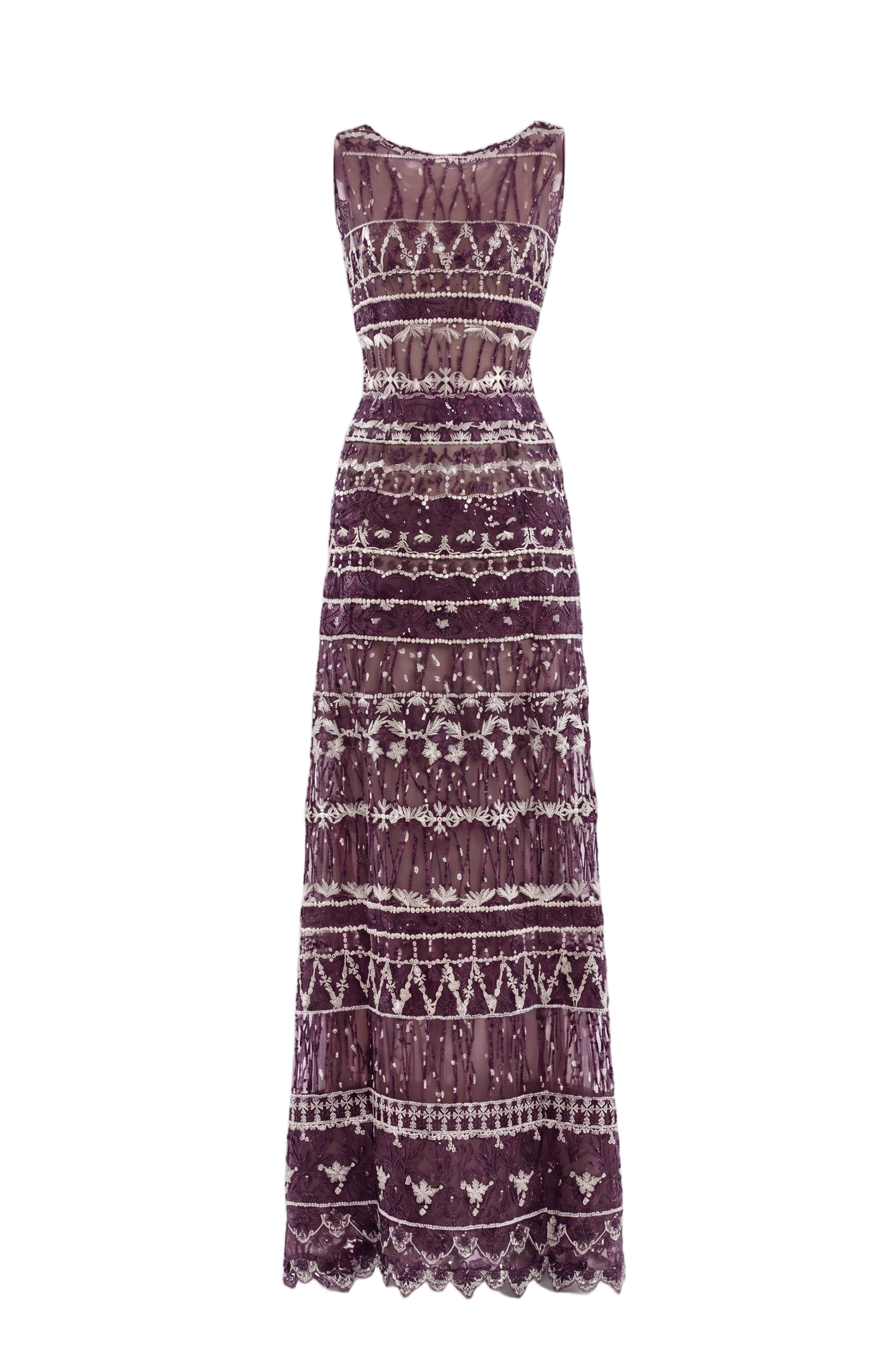 Embroidered Long Dress