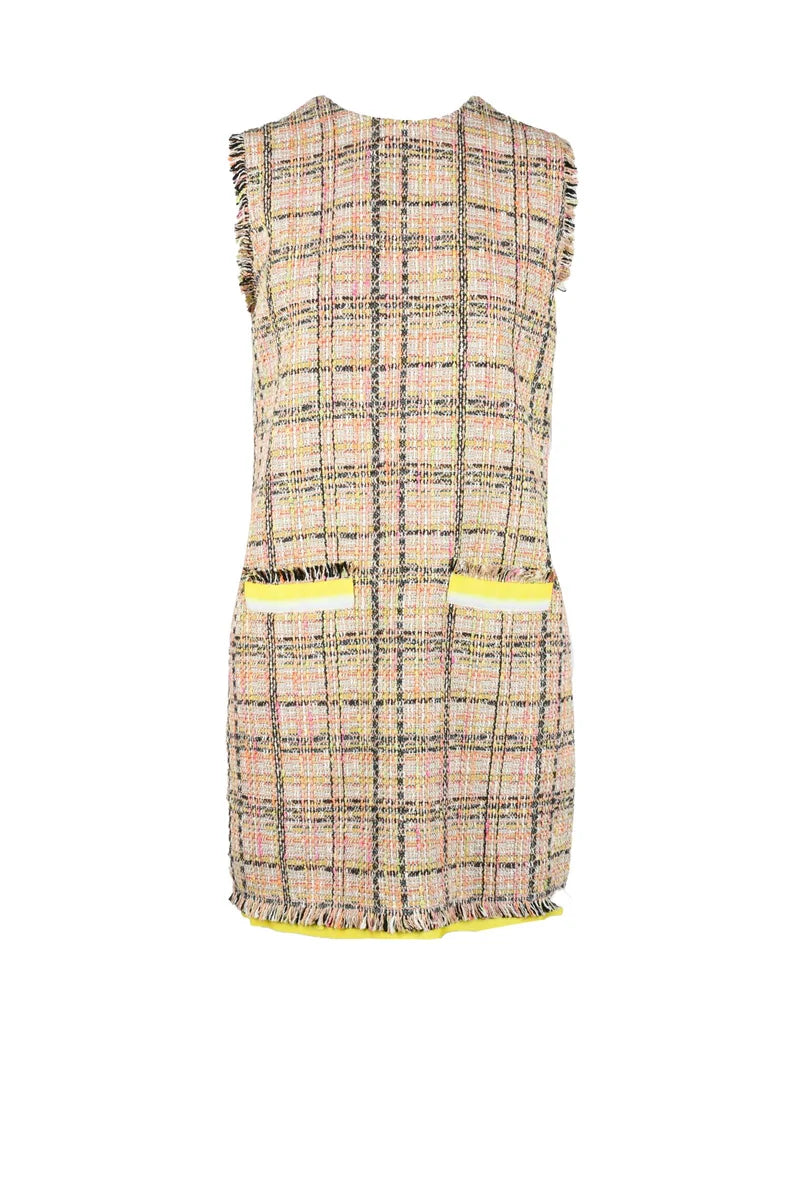 Women's Bouclé Dress - Beige