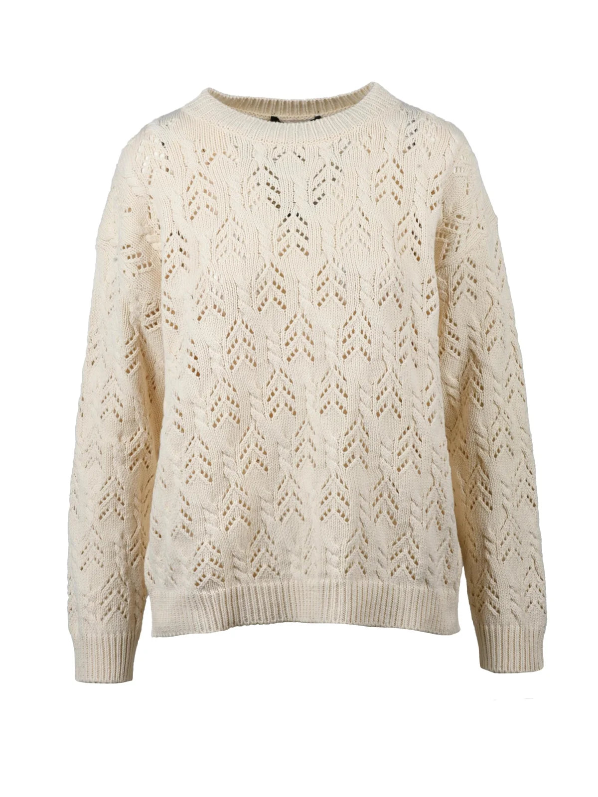 Tricot Knit - White