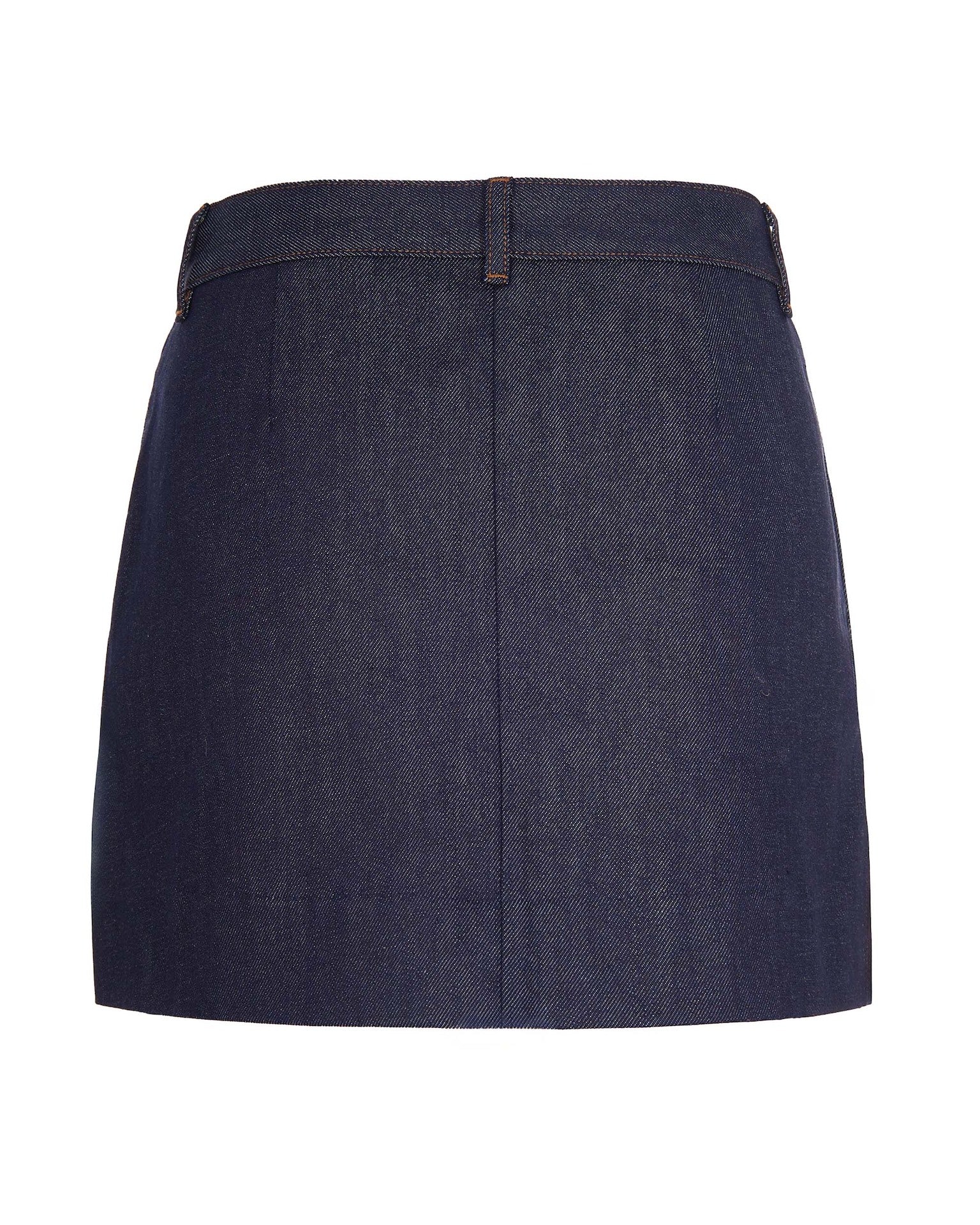 Flared Denim Skirt