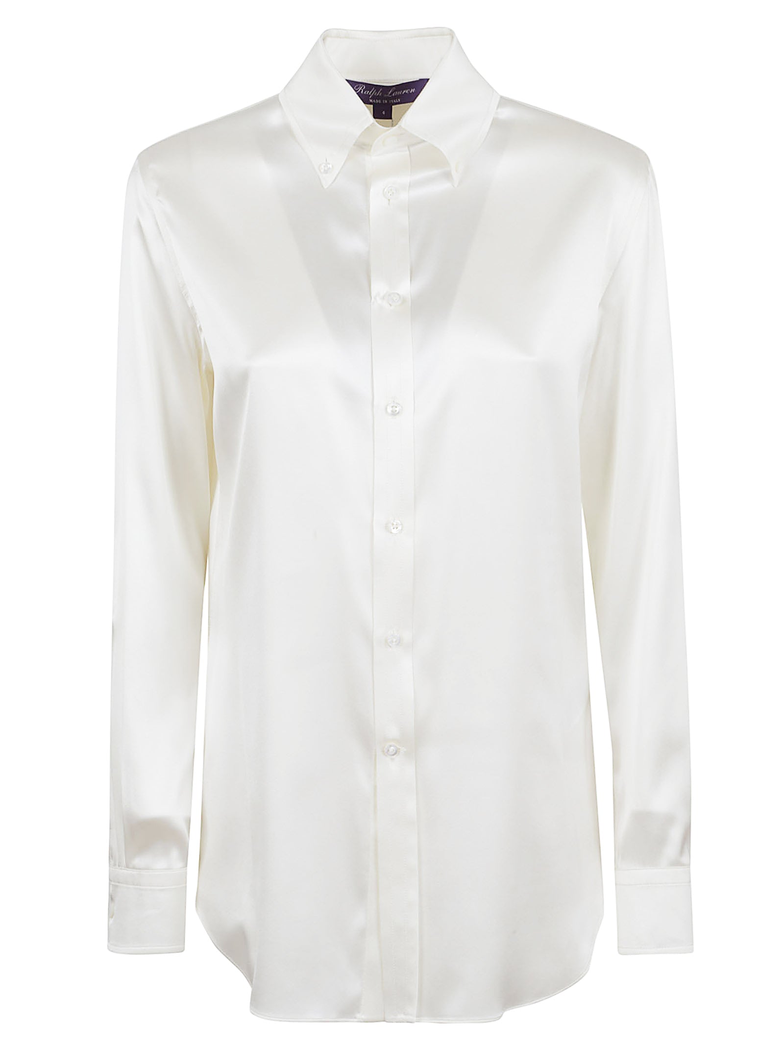 Silk Shirt with Classic Collar