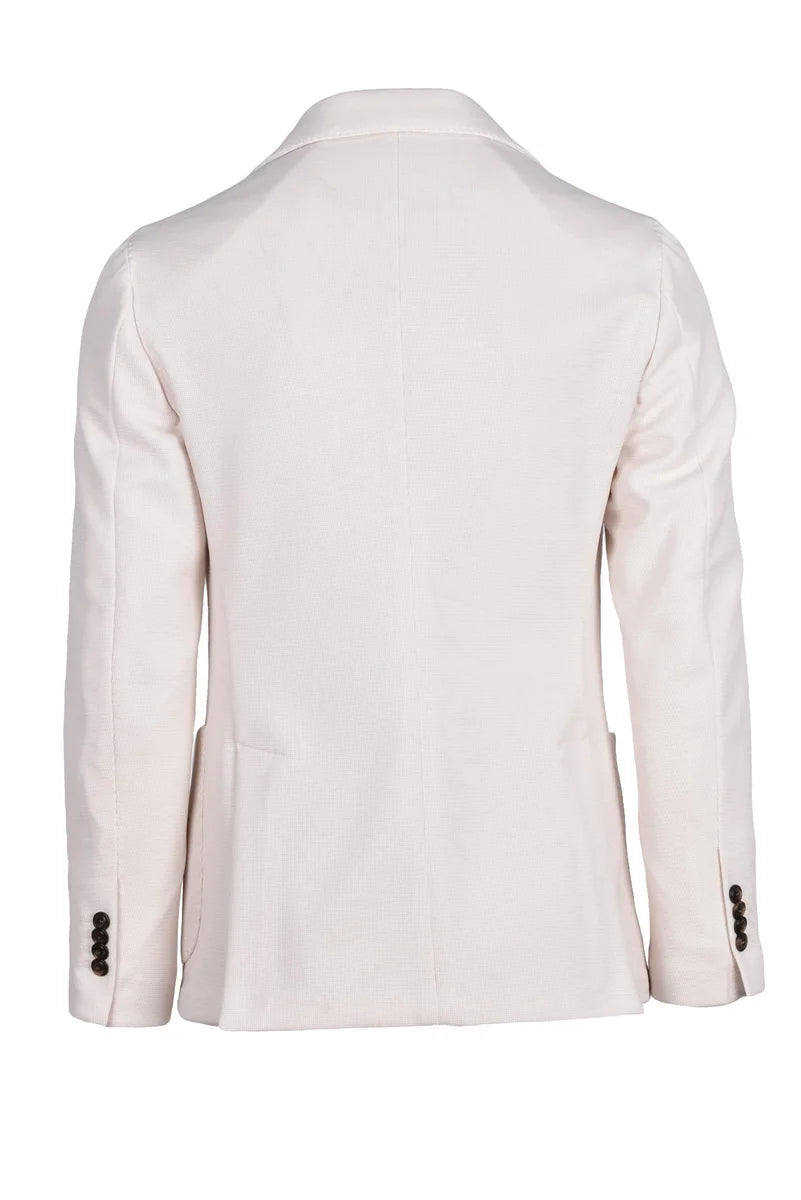 Rounded Jacket - White