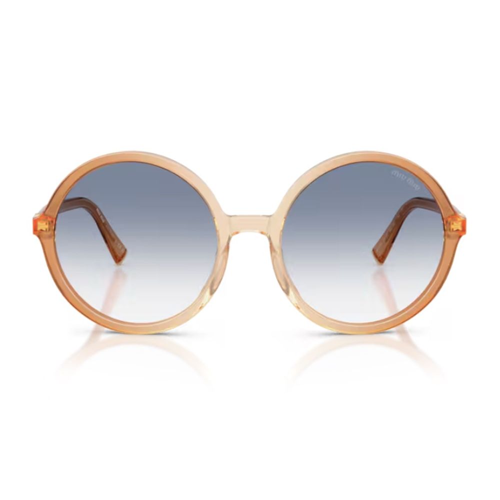 0Mu B02S Miu Regard Oversized Round Sunglasses
