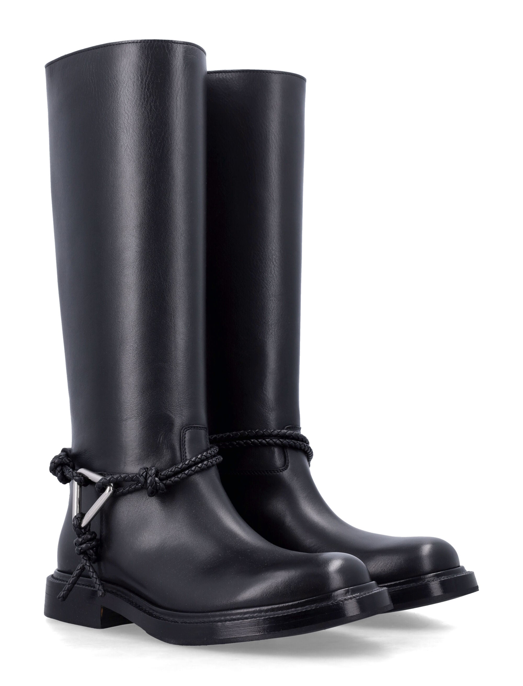 James Knee-High Calfskin Boots