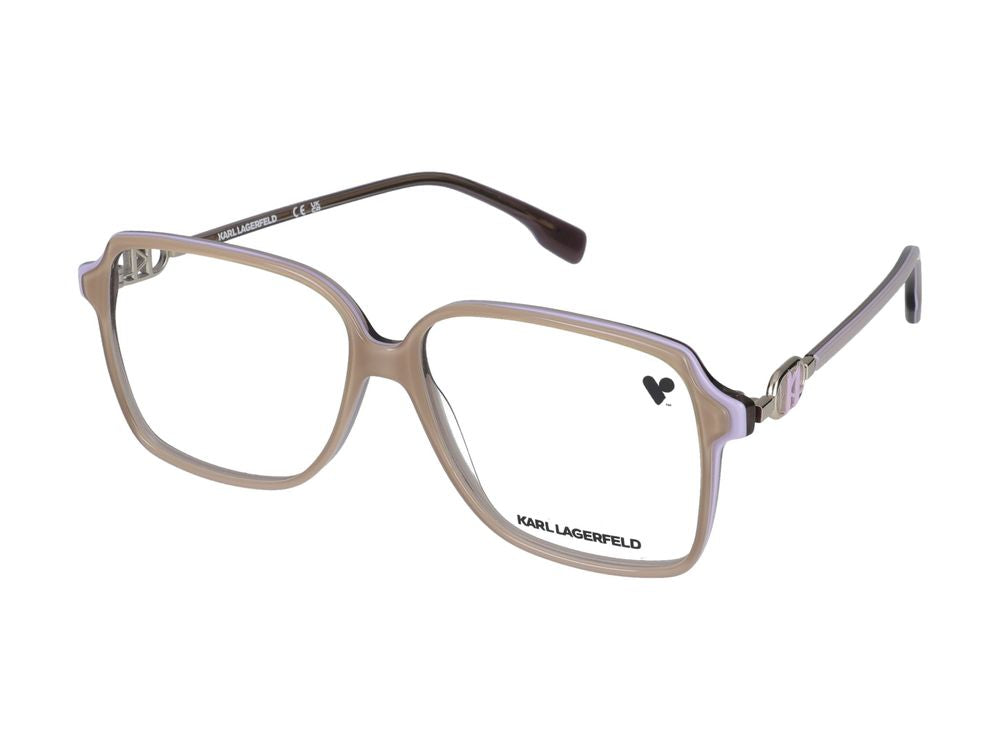 Eyeglasses Karl Lagerfeld KL6091 238 Beige/Lilac 56/13/140