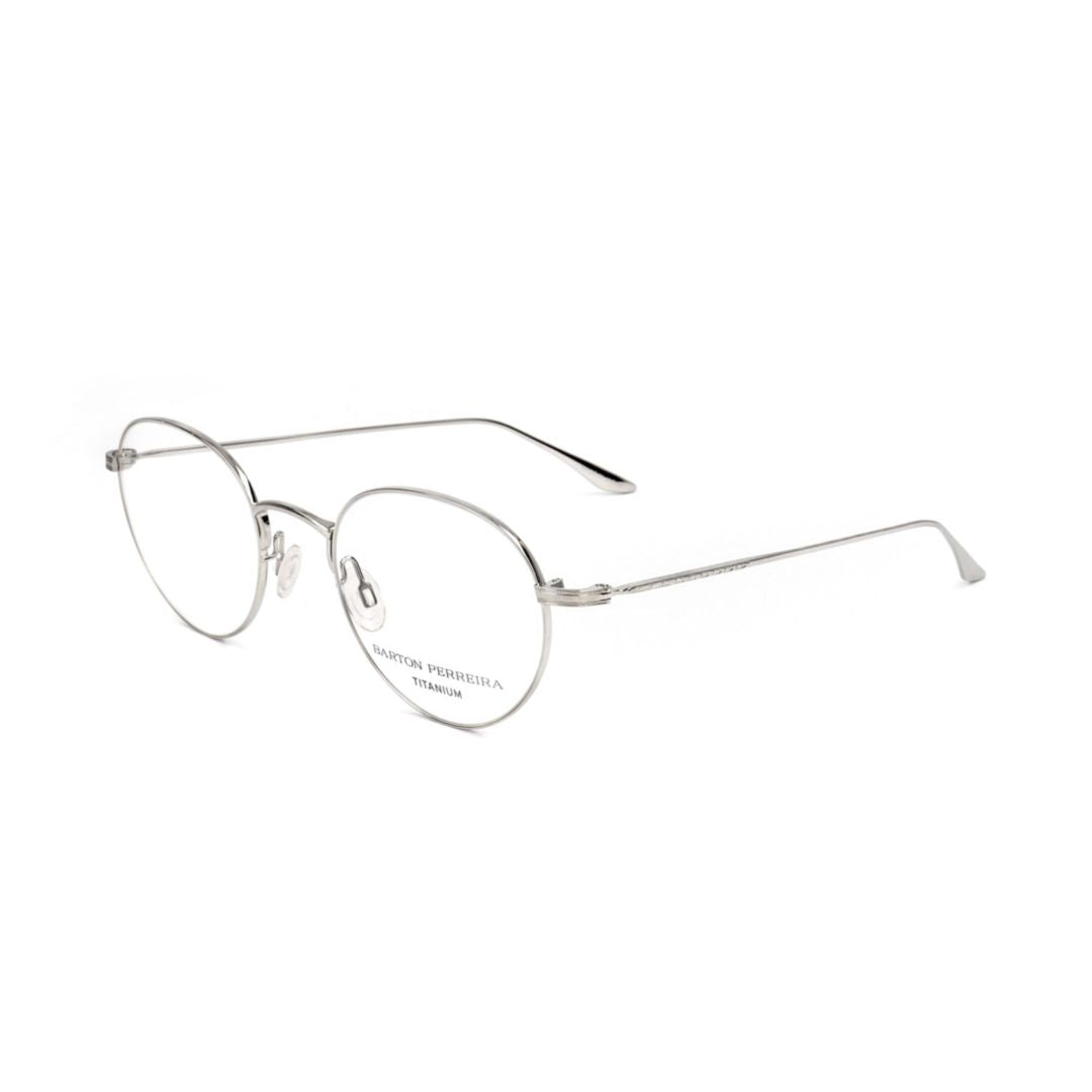 Bp5037 501yc Minimalist Round Metal Eyeglasses with Adjustable Nose Pads