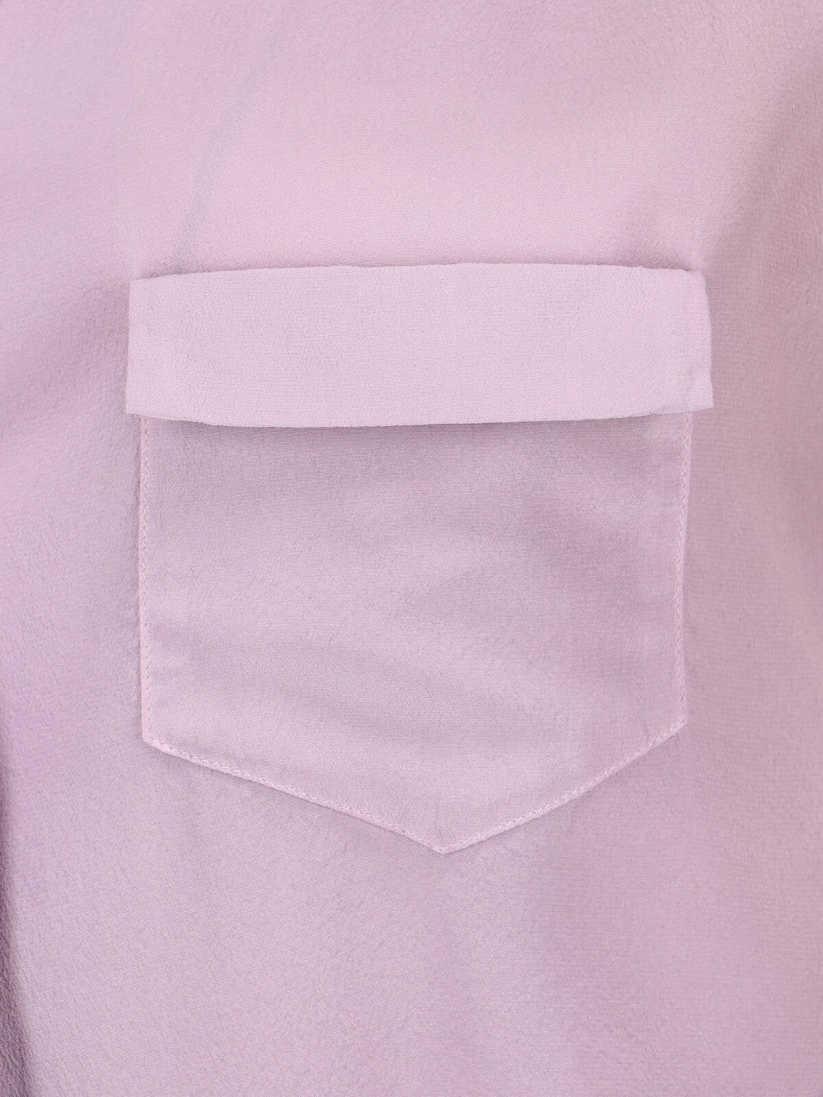 Tailored Pink Shirt With Classic Collar And Button-Down Front