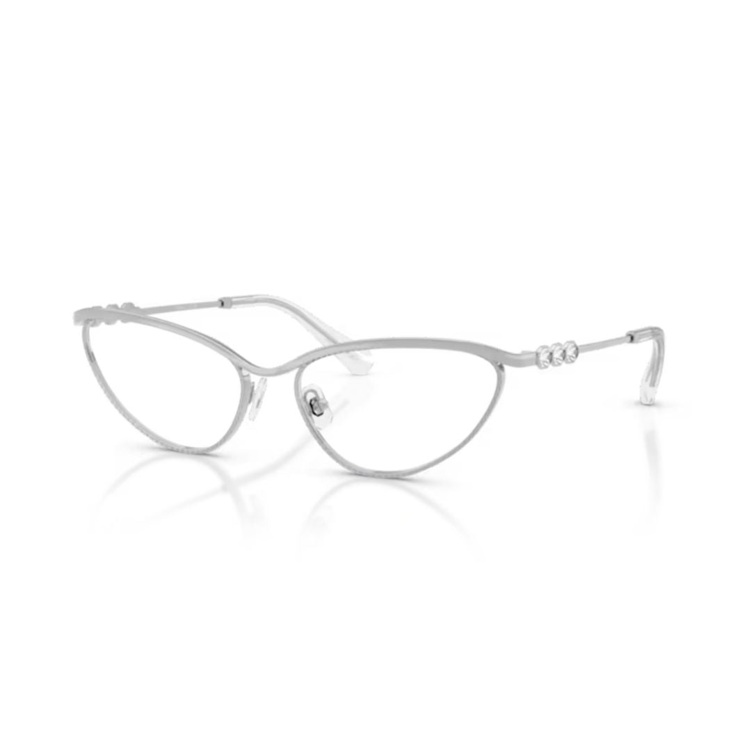 0sk1027 Cat-Eye Metal Frame Eyeglasses