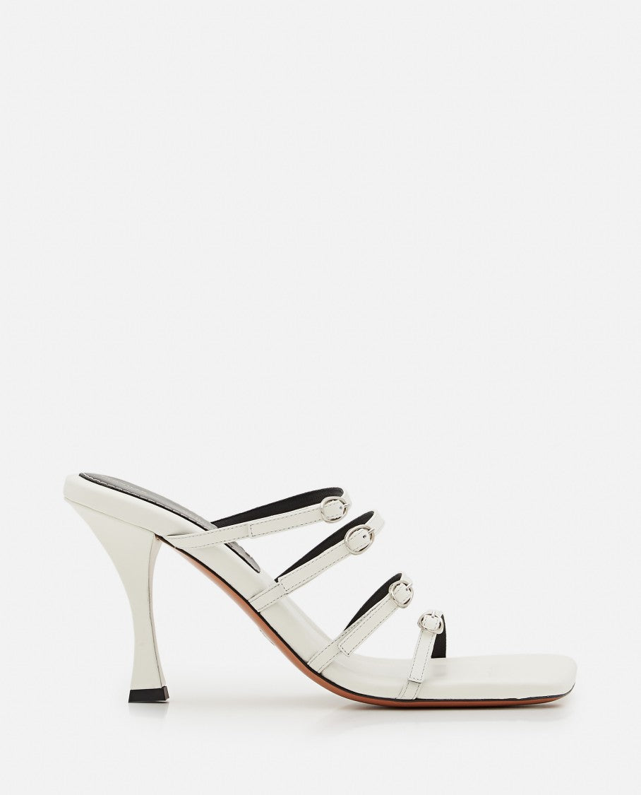 95mm Leather Sandals