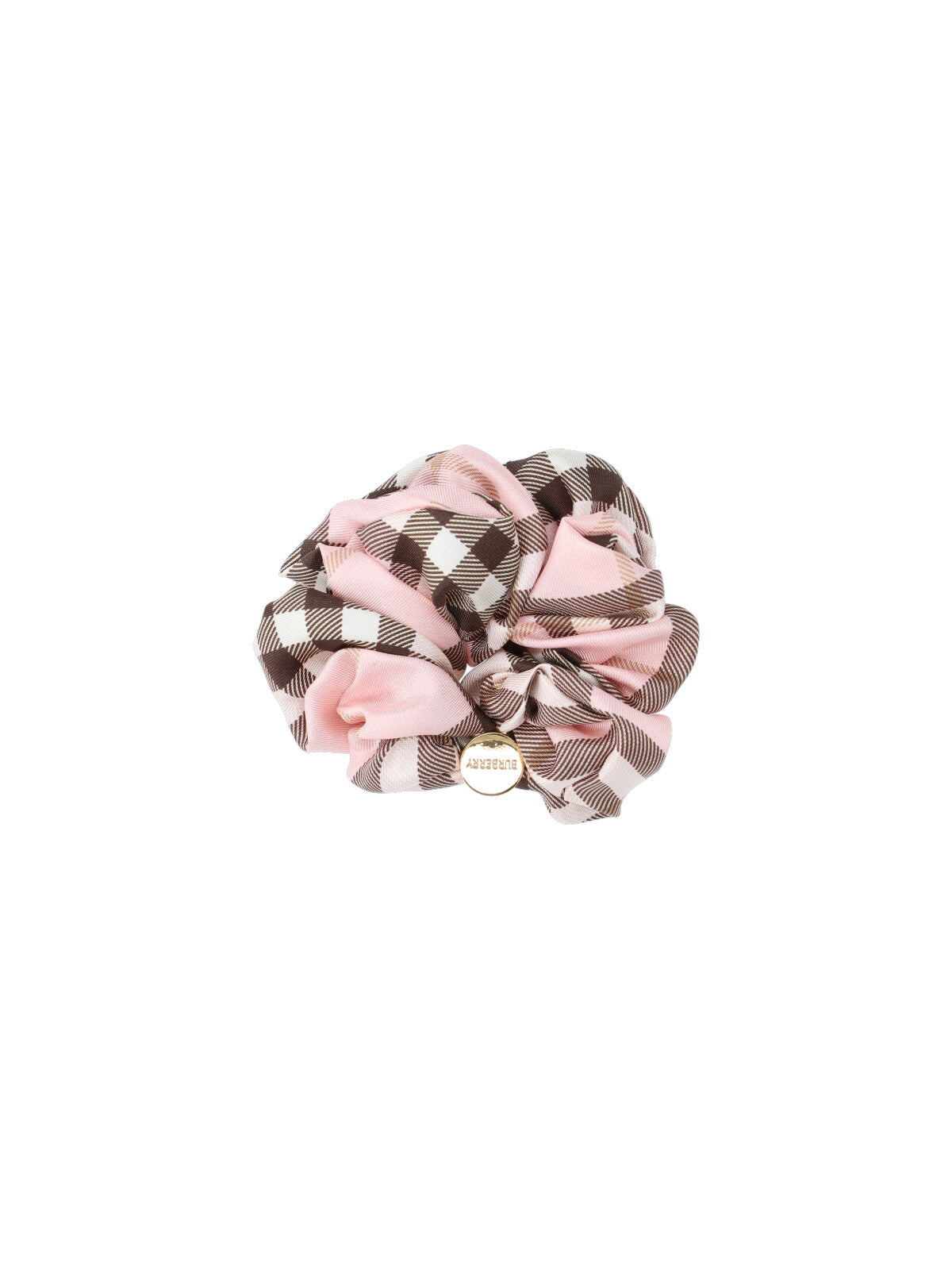"Check" Scrunchie – Pink