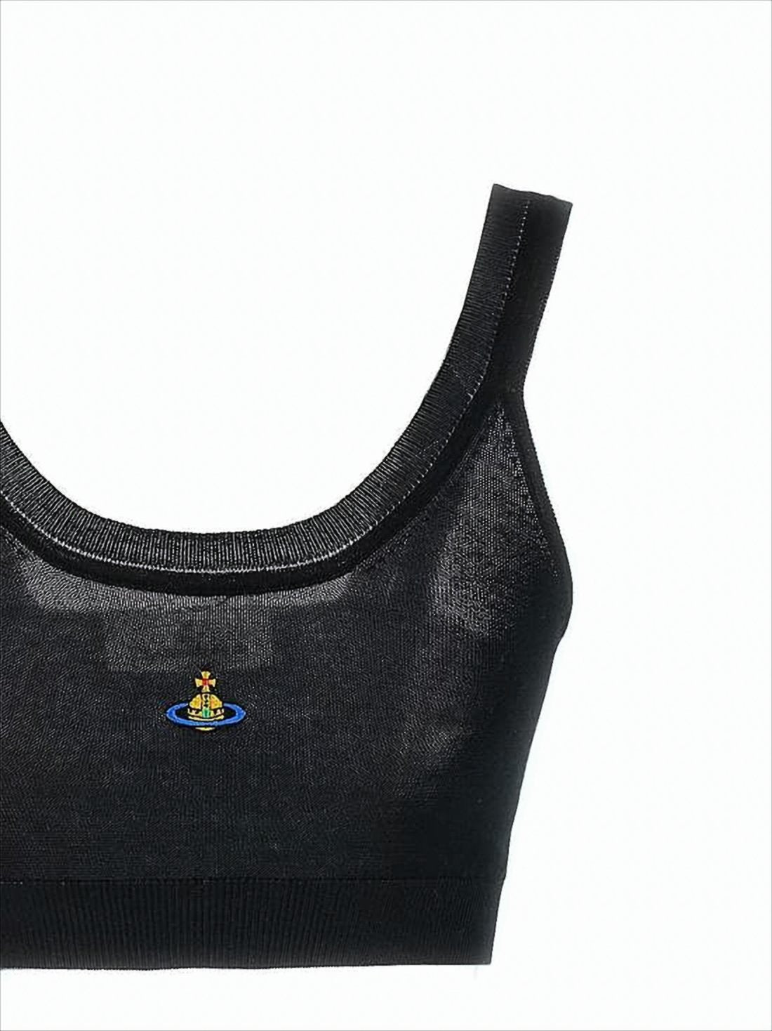 Sleek Fitted Sleeveless Crop Top