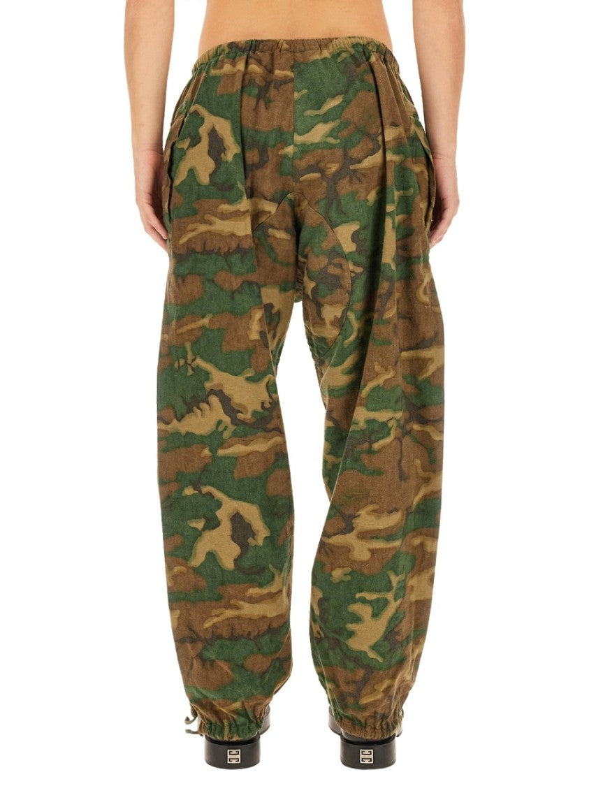 Relaxed Fit Camouflage Pants