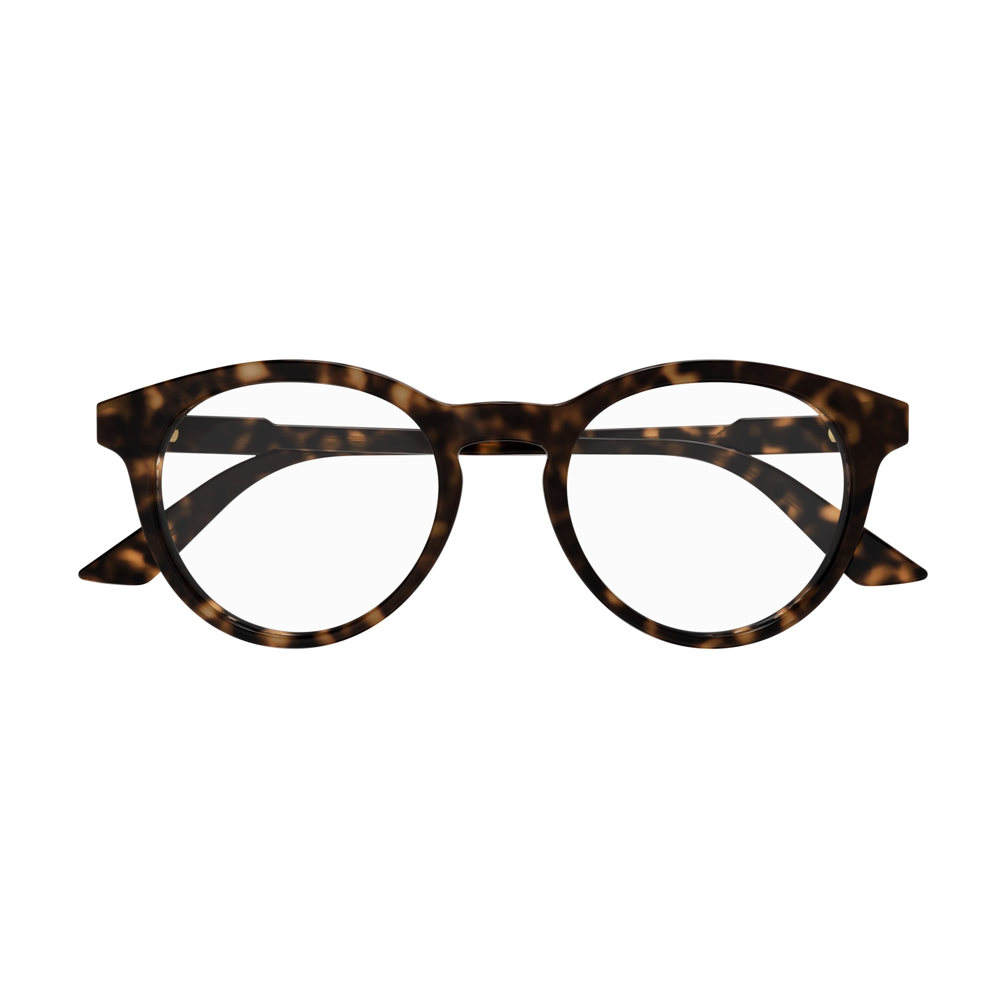 Gg1822o Round Tortoiseshell Pattern Eyeglasses Crafted