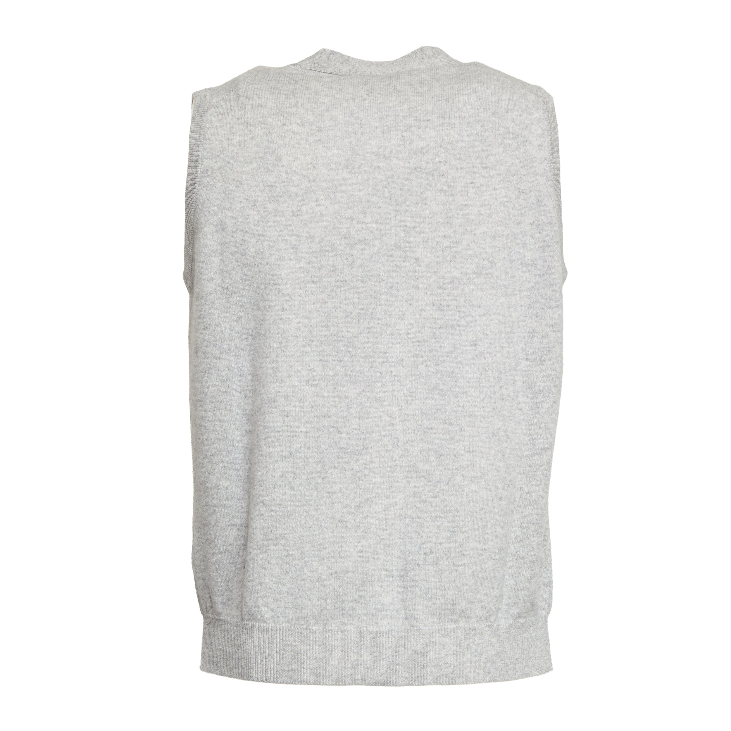 Wool and Cashmere Buttoned Vest