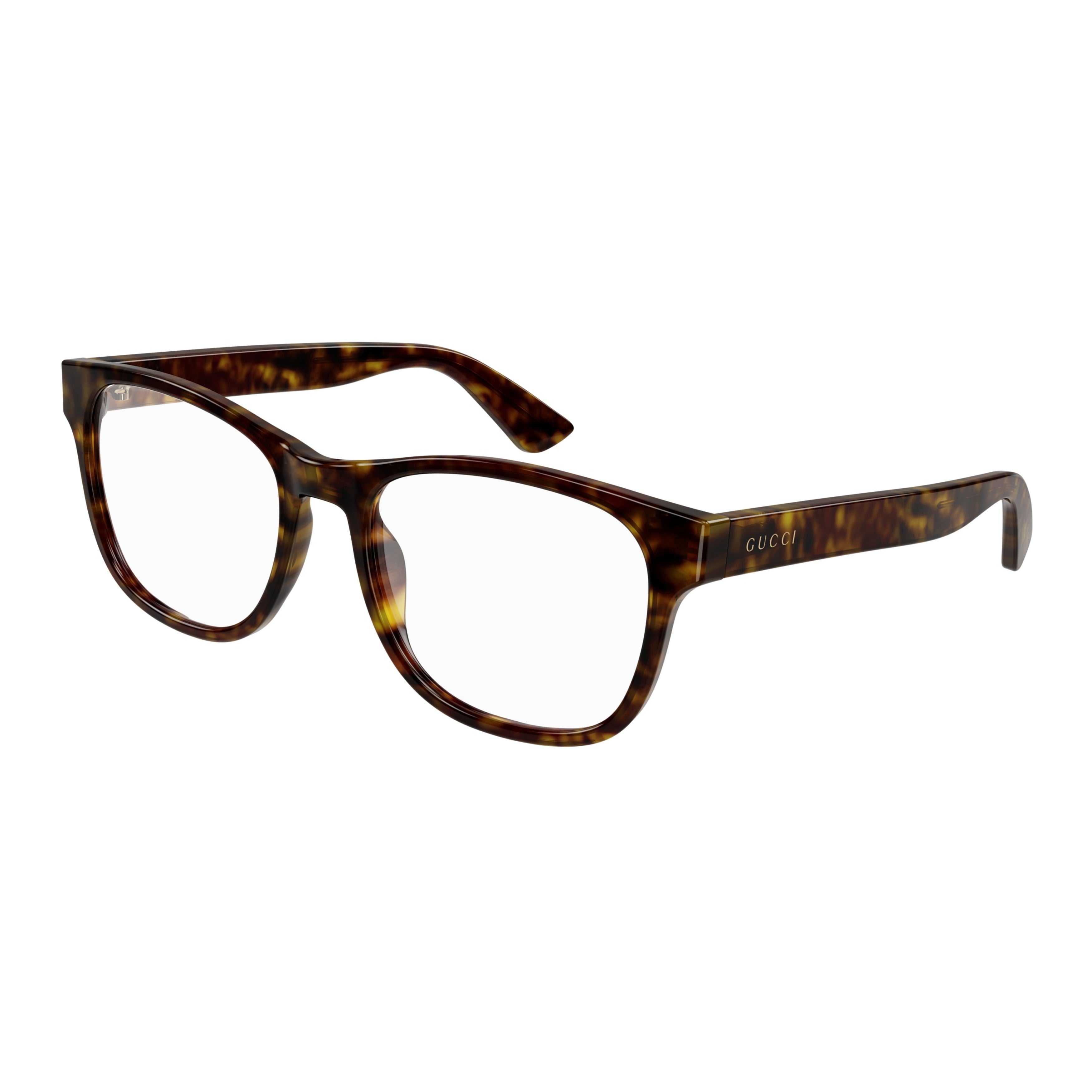Gg1344o Classic Square Frame Tortoiseshell Eyeglasses