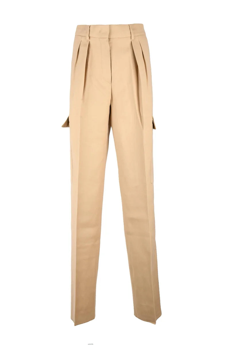 Verbas Wide-Leg Trousers - Beige