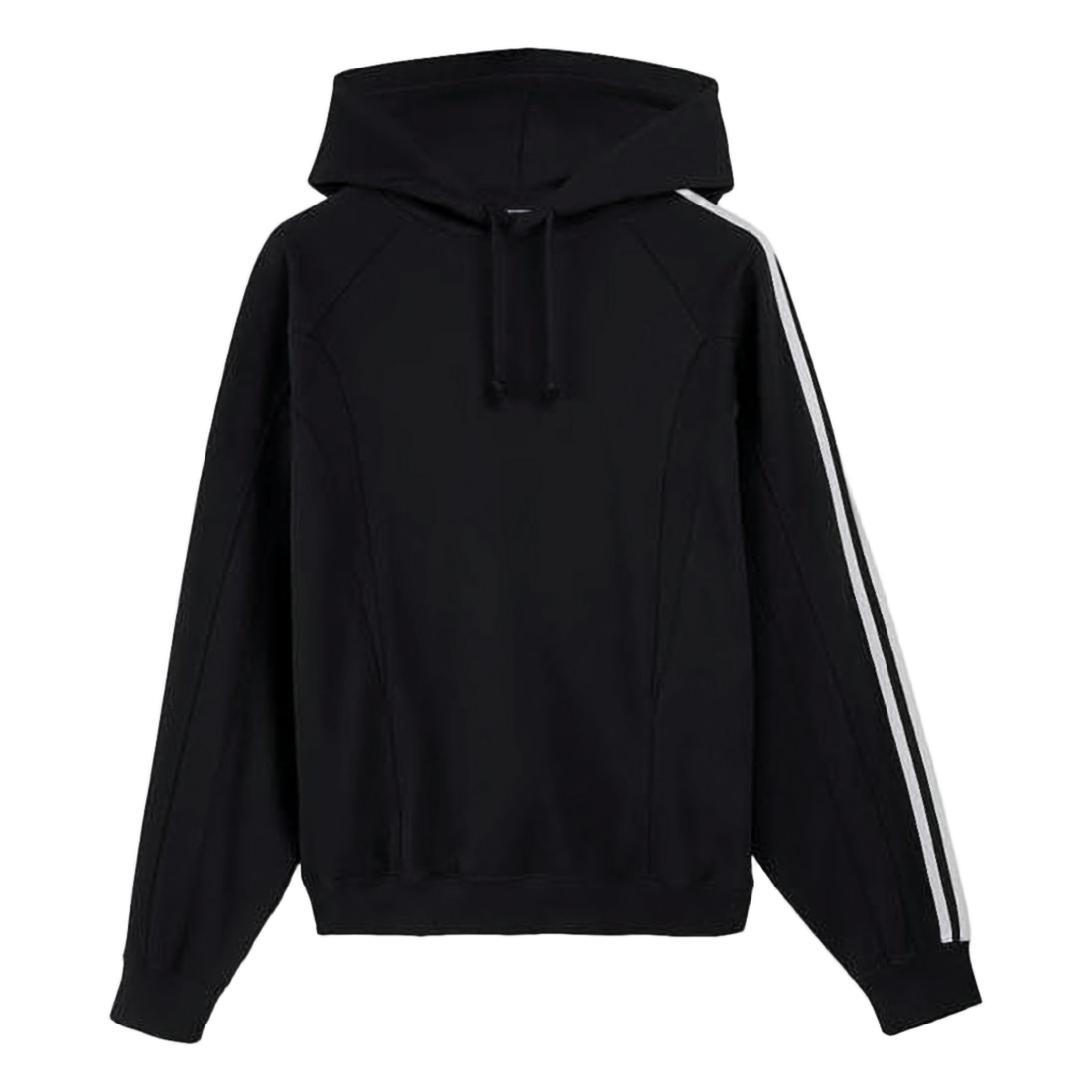Hooded Sweatshirt with Raglan Sleeves