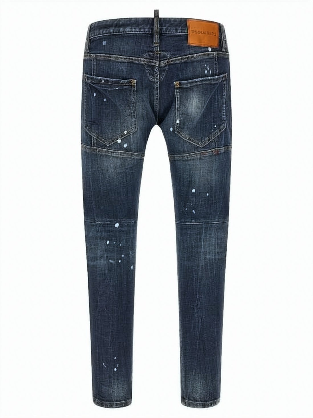 Distressed Grey Slim Fit Denim Pants